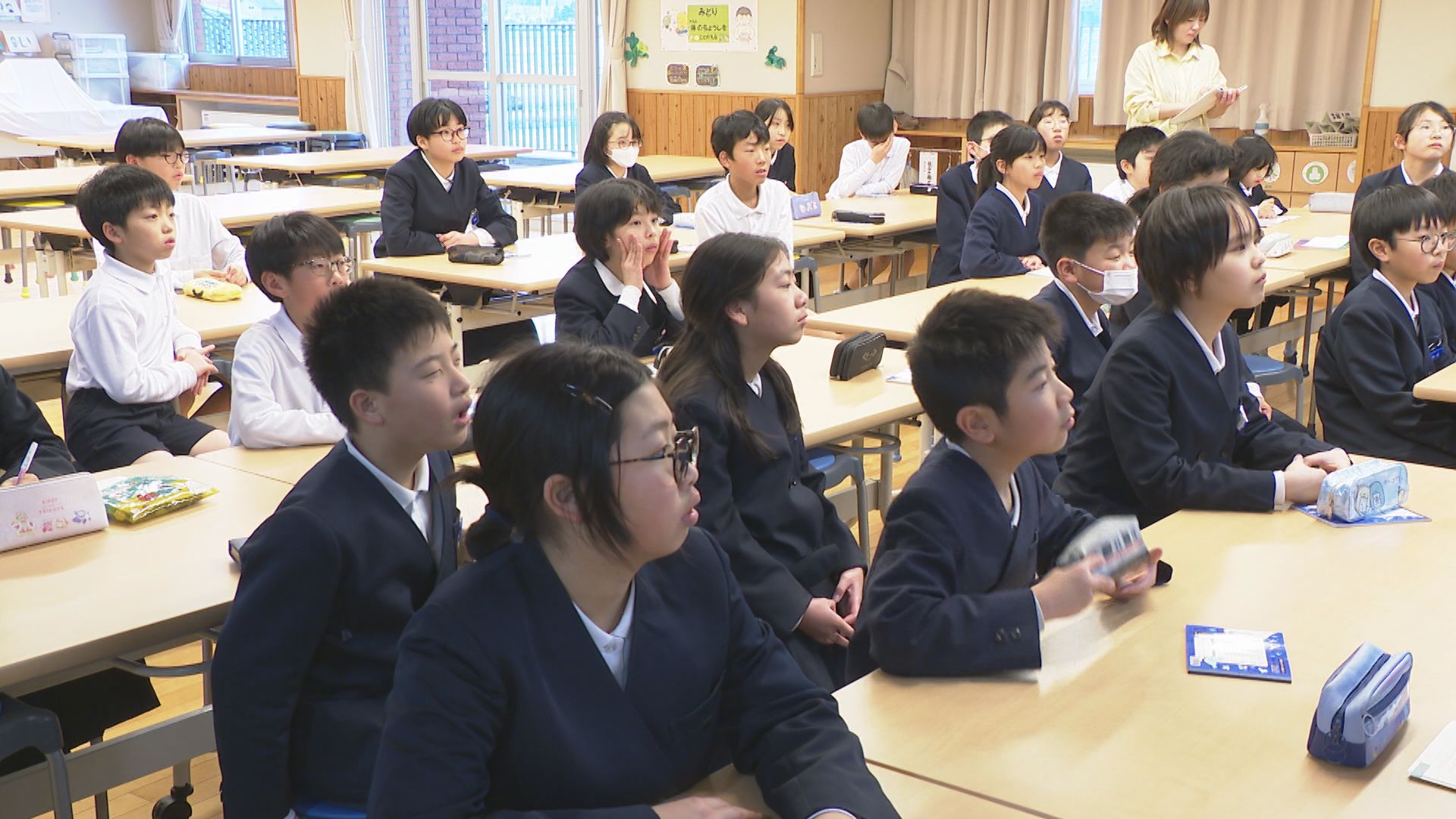 元プロサッカー選手・ツエーゲン金沢の廣井友信さんが小学生に伝える