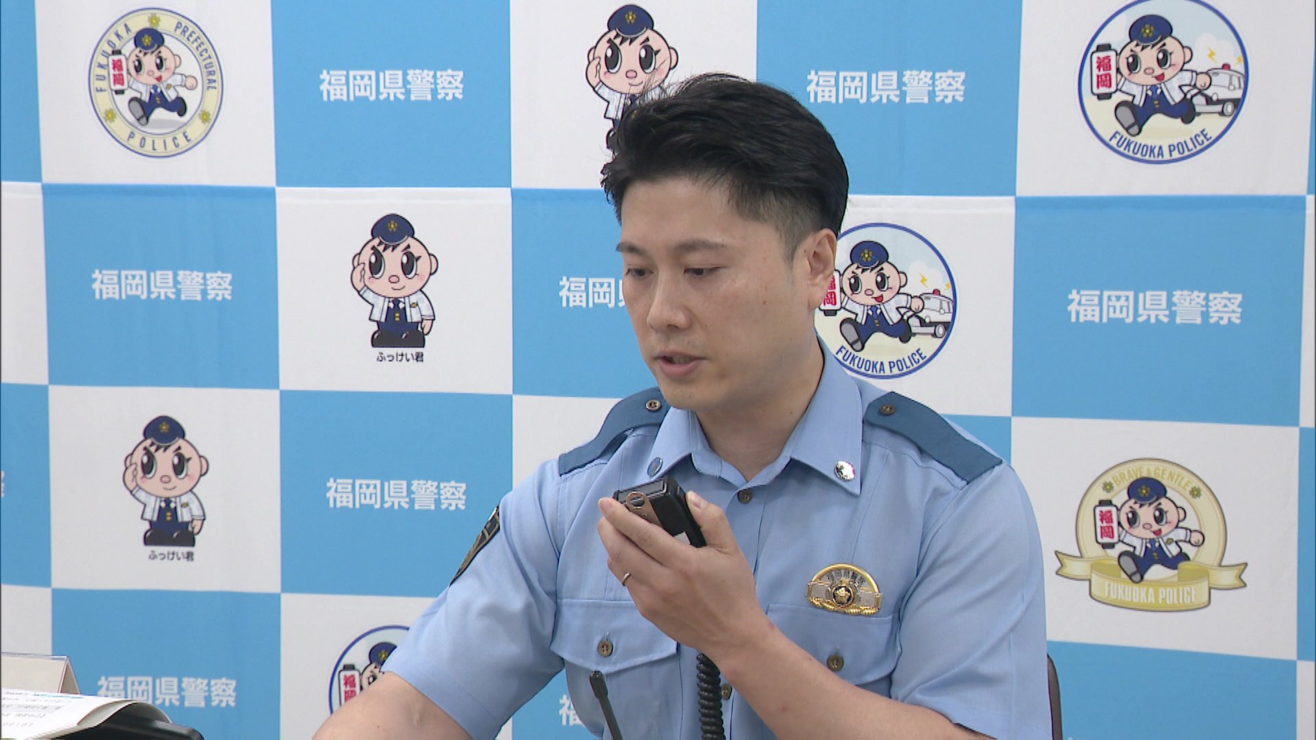 勤務中の”熱中症”増加 すべての警察職員に「冷却ベスト」「サングラス