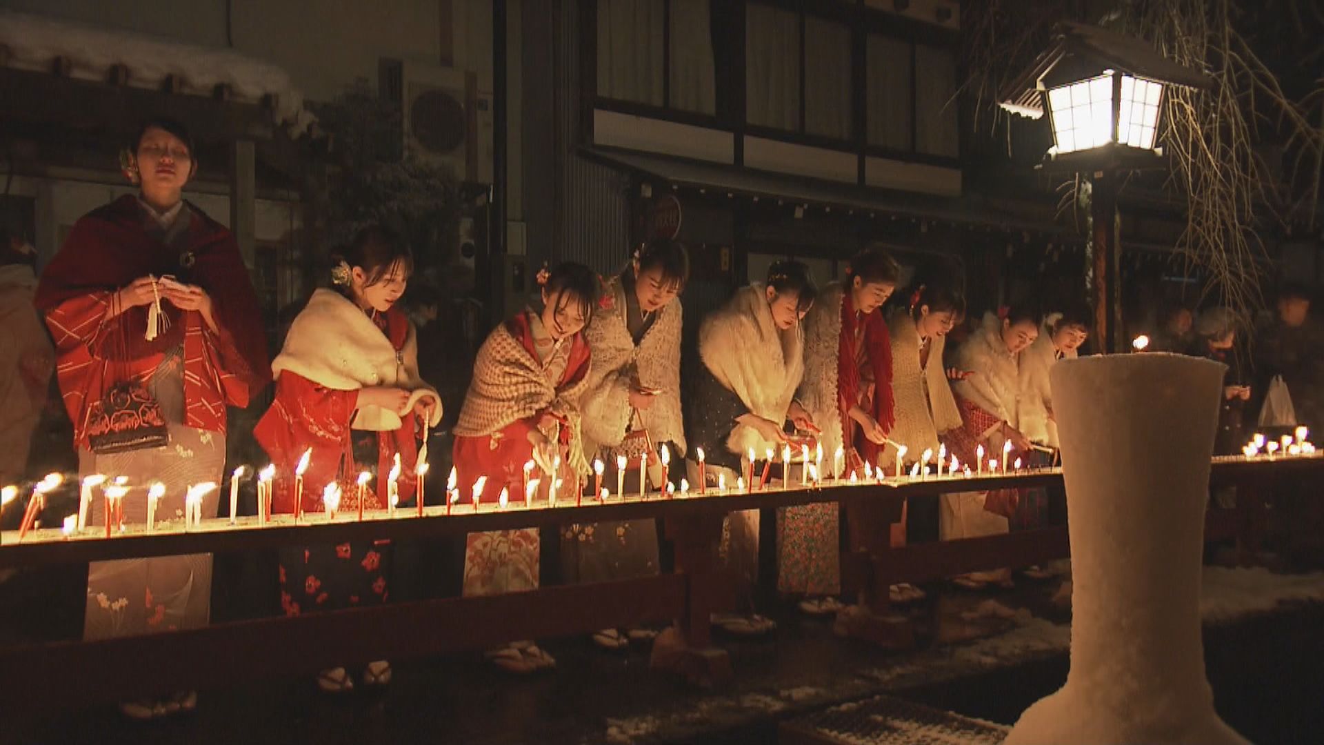 “縁結びの行事”とも呼ばれる「三寺まいり」 幻想的な優しい光に彩られ… 200年以上の歴史 岐阜・飛騨市