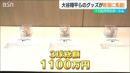 3球で1100万円」大谷翔平選手ら日本人メジャーリーガーのレアグッズを