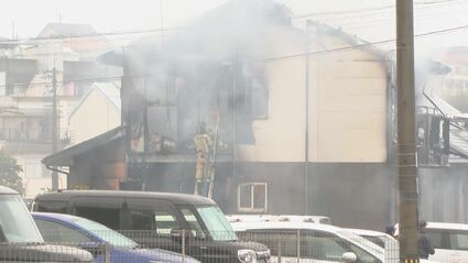 住宅火災、焼け跡から1人の遺体 住人の高齢女性と連絡取れず 大分・日
