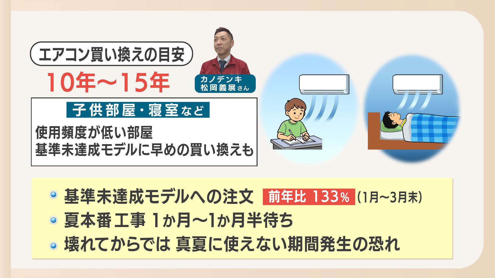 暑さが本格化する前に「エアコンの点検」忘れずに 「エアコン2027年 