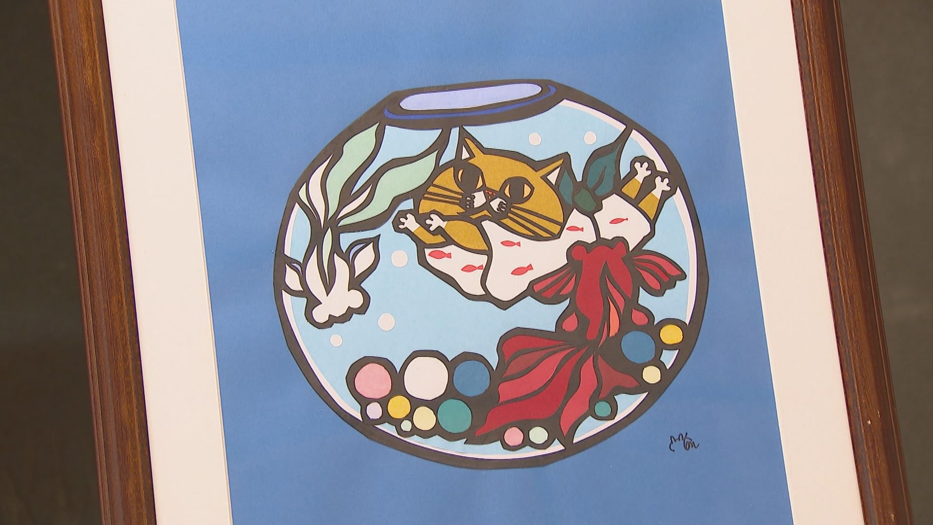 ネコ×かき氷 ネコ×金魚鉢 中学1年生のクリエイター「KENさん」が製作