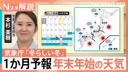 気象庁「冬らしい冬」発言には“油断禁物”のメッセージ？　年末年始の天気どうなる【Nスタ解説】|TBS NEWS DIG