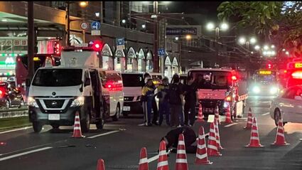 天文館でひき逃げ容疑事件「車と高齢女性がぶつかった」女性死亡 車は