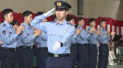 力強く温かい警察官になります…」62人が県民の安全守る最前線の交番へ
