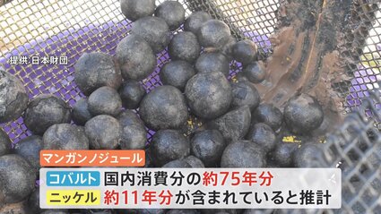 南鳥島沖にレアメタル豊富な鉱物が大量に…EEZ内 2026年以降に商用化
