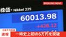 【速報】日経平均株価 史上初6万円突破|TBS NEWS DIG