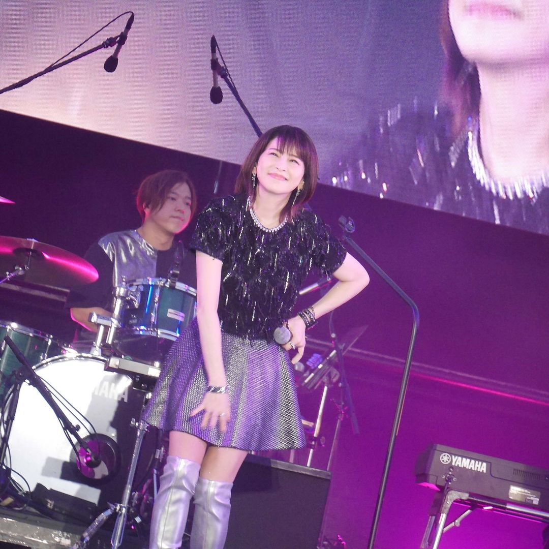 森高千里さん 「気持ち良く歌えました〜」 福岡でのライブ出演を報告