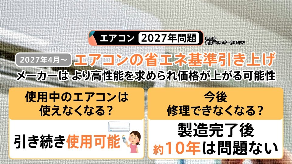 2027年問題」で“格安エアコン”が消える？価格高騰前に知りたい“損