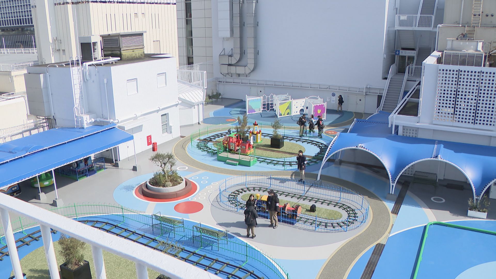 松坂屋の屋上遊園がリニューアル 昔ながらのレトロ遊具にオブジェのようなアート遊具も ｢笑顔がたくさん生まれる場所に｣