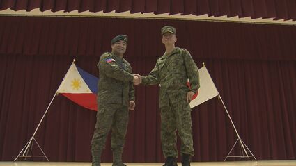 陸上自衛隊第8師団・フィリピン陸軍の合同訓練 大雨などの災害対処能力