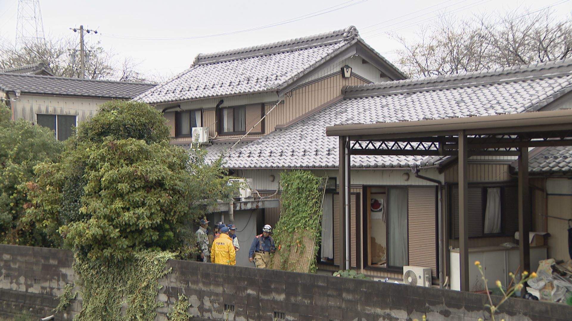 36歳女性が死亡 木造2階建て住宅の一室が焼ける火事「1階から煙と炎が出ている」と母親から通報  岐阜・輪之内町