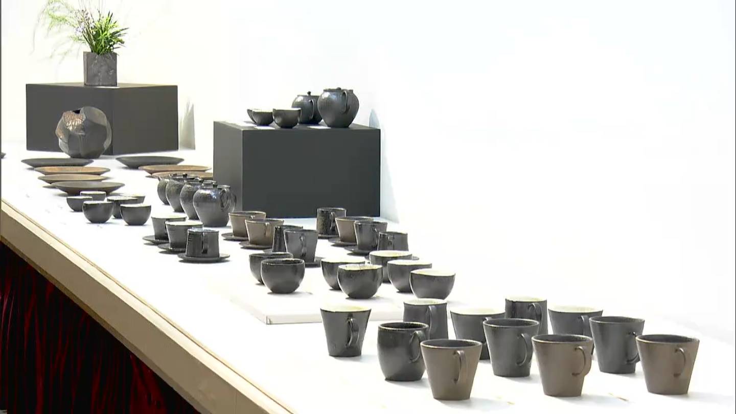 日常使いの備前焼を 自由な発想で制作続ける小川壮一さんの陶展 岡山