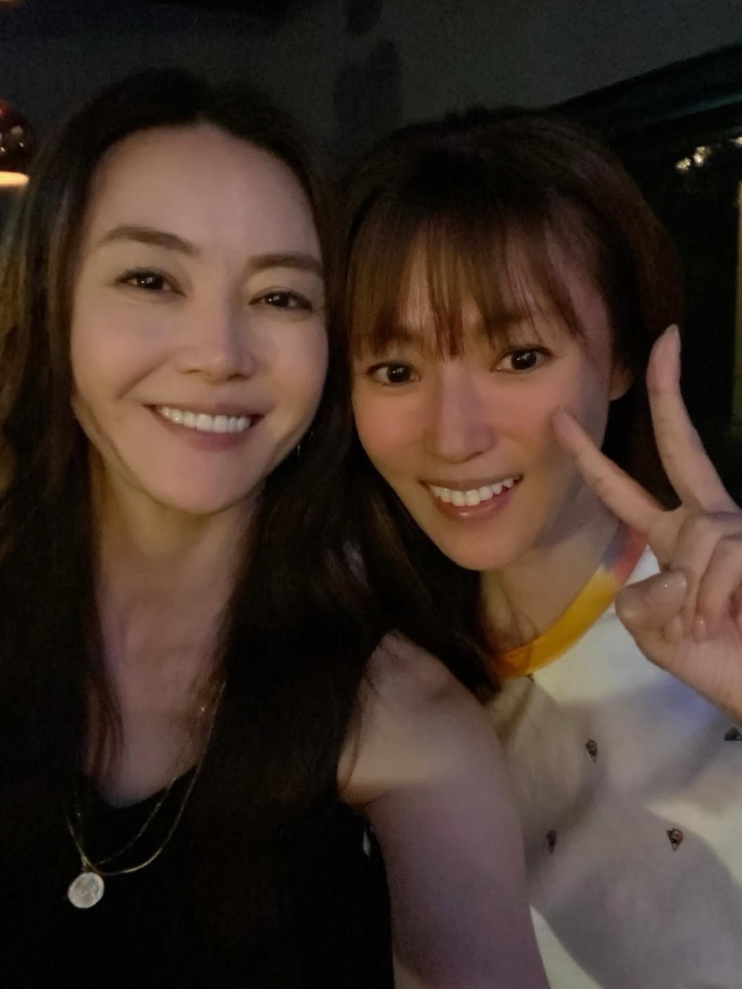 深田恭子 ＆ 観月ありさ 】 顔寄せ合う仲良し2ショットに反響続々