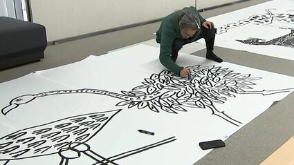 アーティスト・山口一郎さん「猪熊弦一郎の『toys』から動物が飛び出し