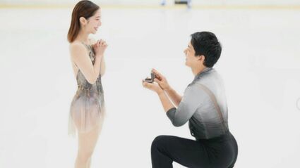 りくりゅう”ペア 氷上のプロポーズ写真は“ペアを結成した思い出の場所