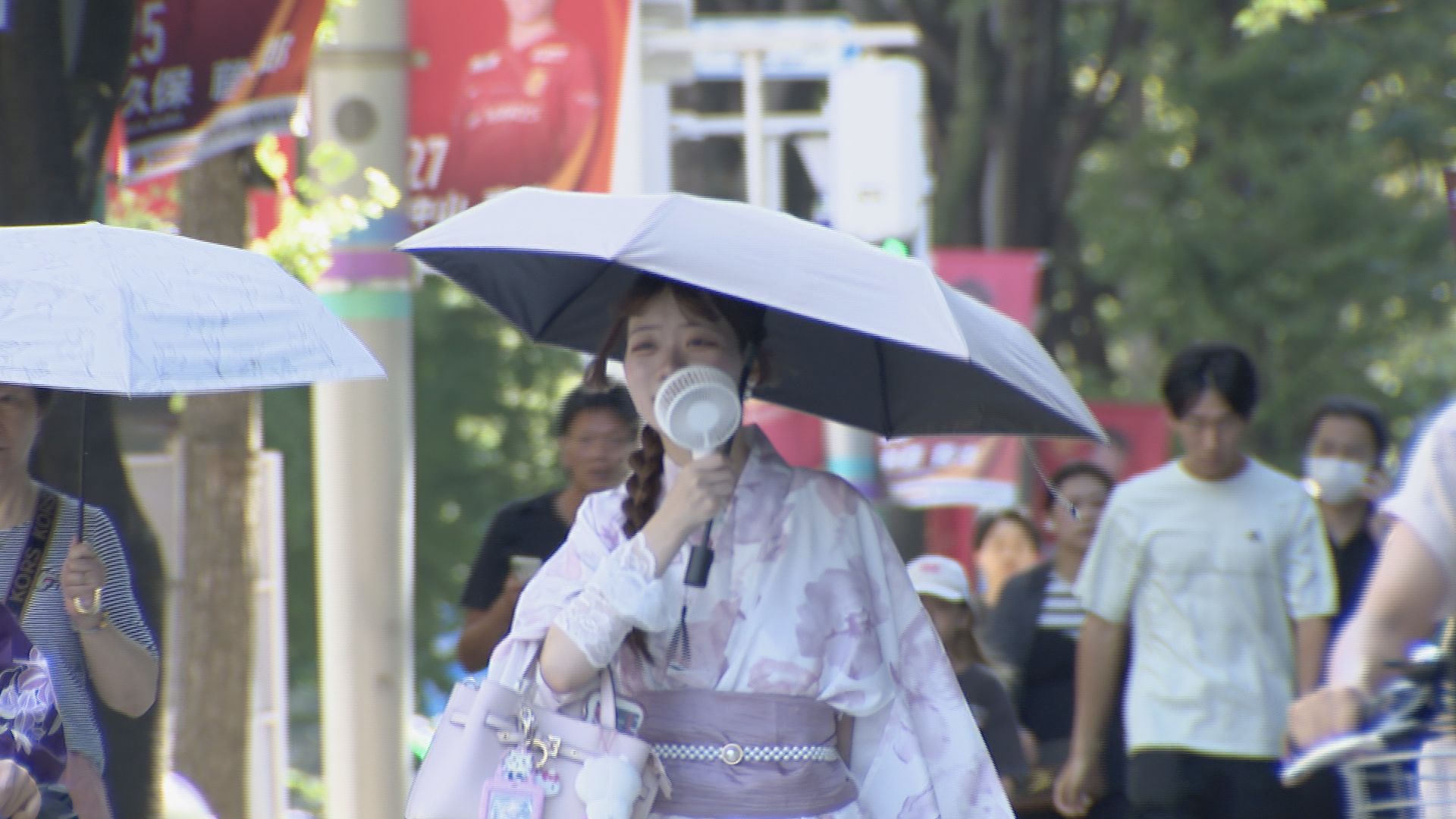 台風7号のルートから外れた名古屋 最高気温は39℃予想 暑すぎる記録更新