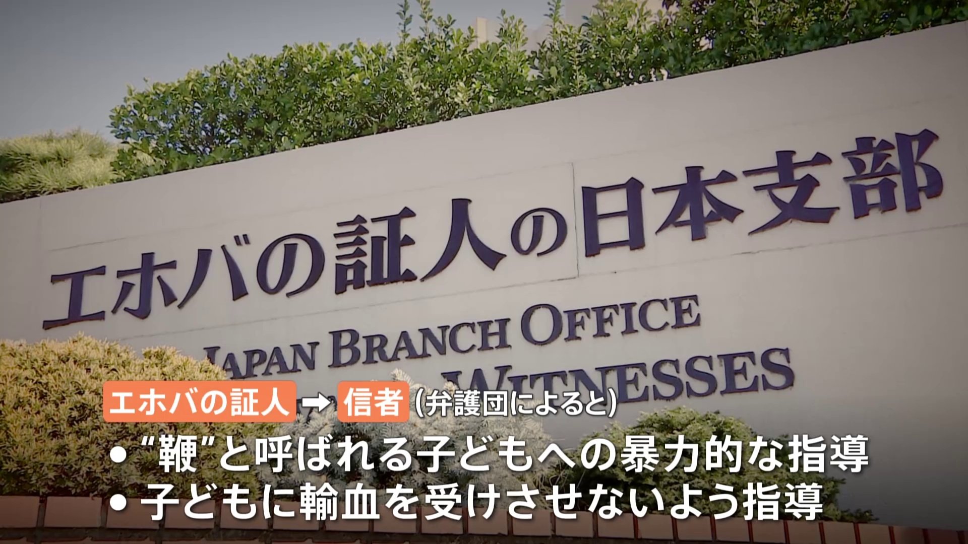 “エホバの証人”「2世への輸血拒否は虐待」弁護団が厚労省に申し入れ TBS NEWS DIG
