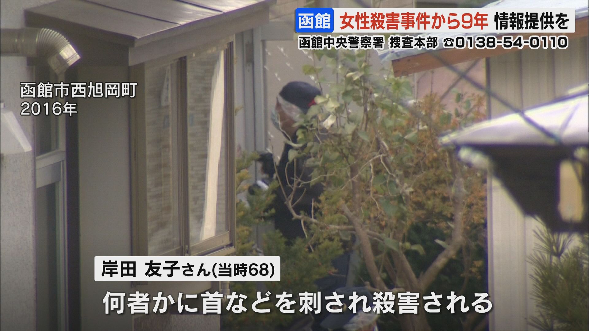 函館 未解決事件