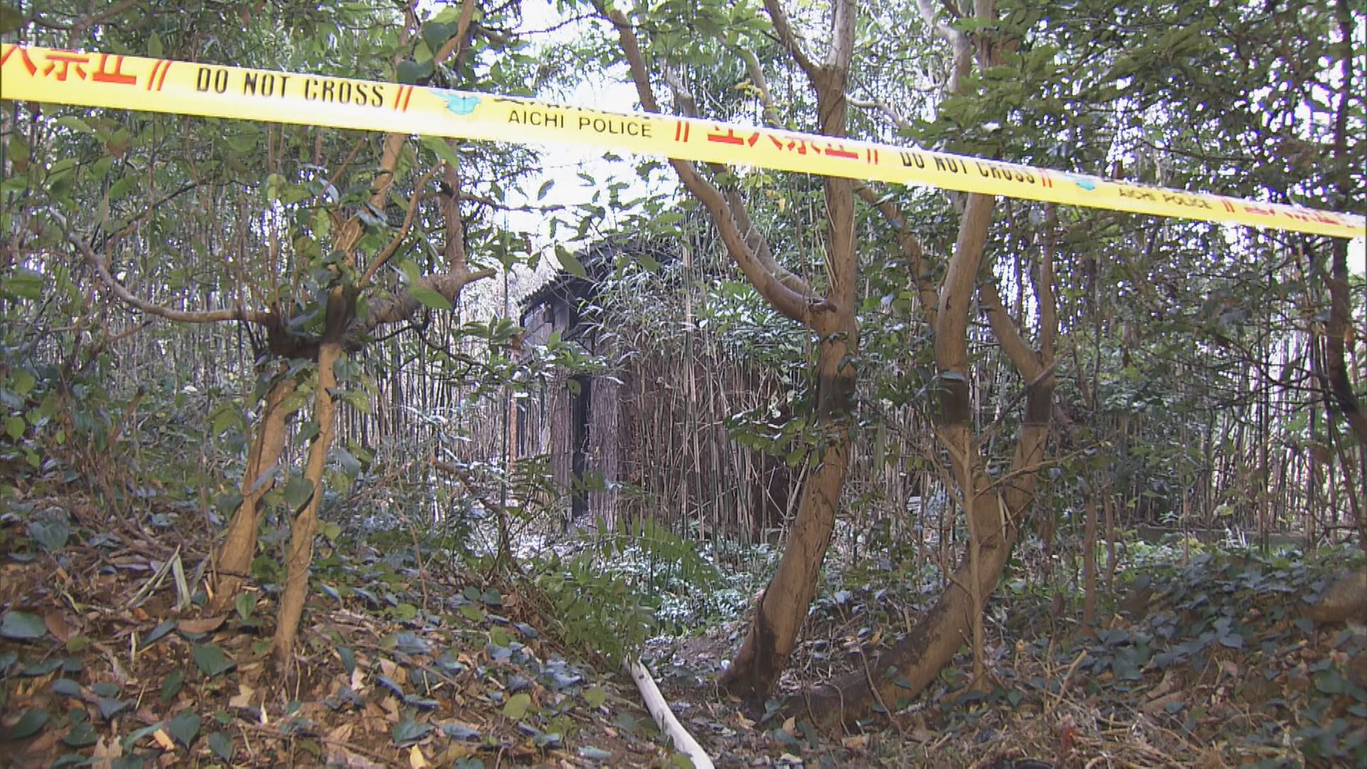 「パチパチと音がする」と119番通報　木造住宅で火事があり焼け跡から1人の遺体が見つかる　愛知・田原市