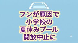 【独自取材】フンが原因で夏休みのプール開放が中止に 大腸菌など感染症の危険 校長「児童の安全を第一に考えた苦渋の判断」 岩手・北上市|TBS NEWS DIG