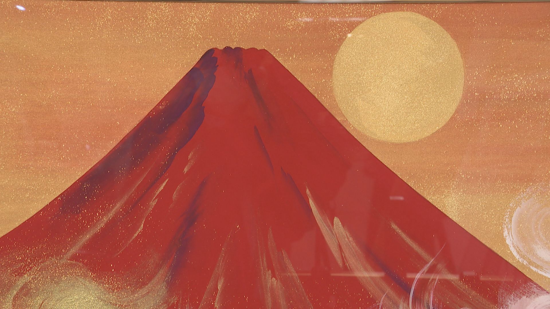 女優・画家のあいはら友子さん絵画展始まる 赤富士や鳳凰を描いた約50点「元気になってほしいと思って」名鉄百貨店本店