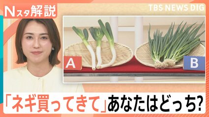 ネギ買ってきて」あなたは白・青どっち？ 出荷量アップ！冬よりお手頃