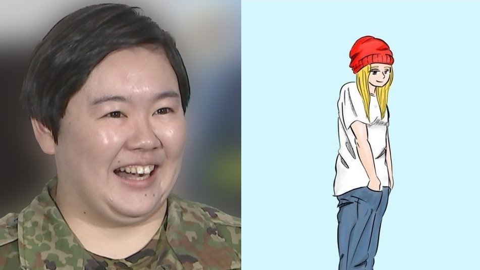 やす子】Xでポップなイラスト披露「台風で仕事が無くなったので
