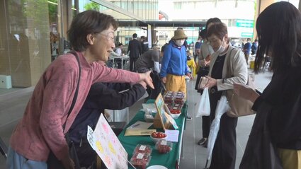 障害者の就労と人手不足の農業をつなぐ 農福マルシェ2024 野菜や