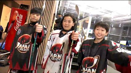 世界でも頑張るぞ」アイスホッケーU-12日本代表に仙台の小学生3人選出