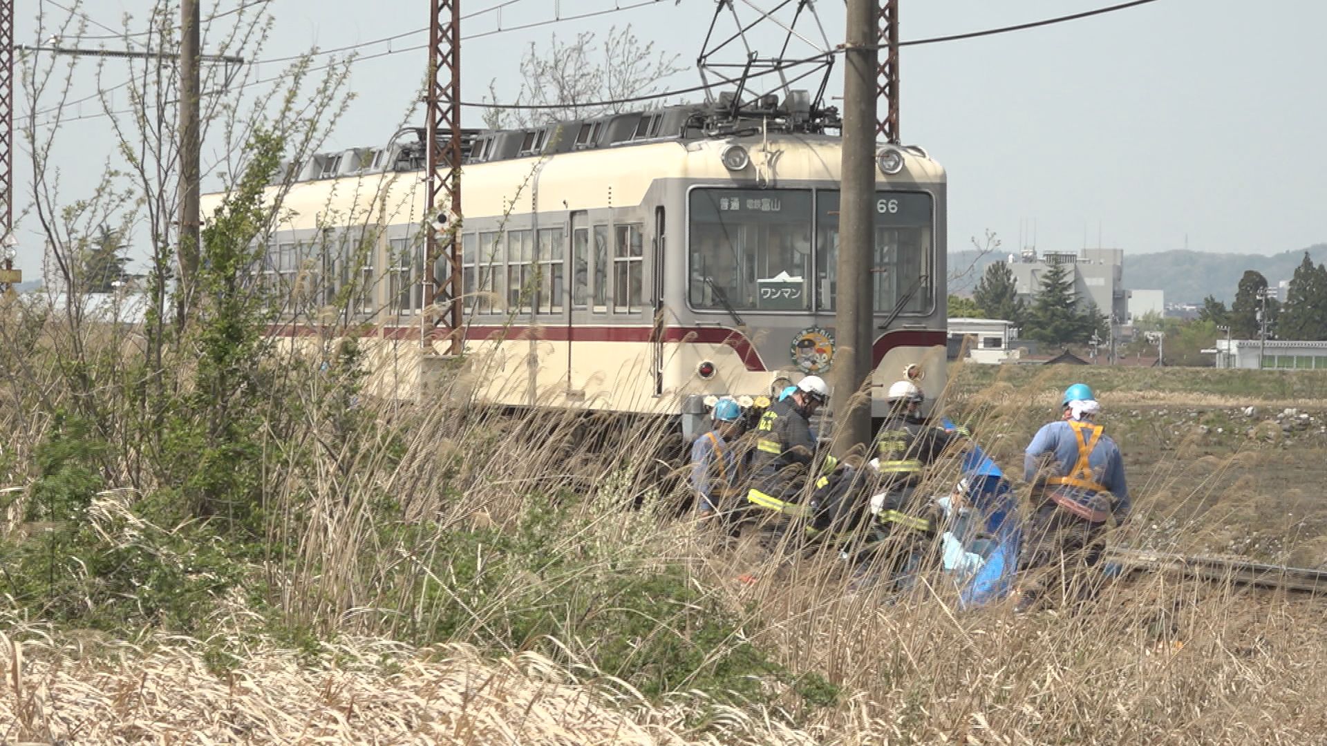 保線作業中の男性社員（19）と電車が接触 男性は意識不明の重体 富山 TBS NEWS DIG