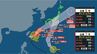 【台風情報　10時45分 気象庁発表 進路更新】台風7号　26日にかけて暴風域を伴って南西諸島に接近　27日には西日本から東日本の太平洋側に接近のおそれ　【進路予想　風の予想　積算降水量予測　雨のシミュレーション】|TBS NEWS DIG