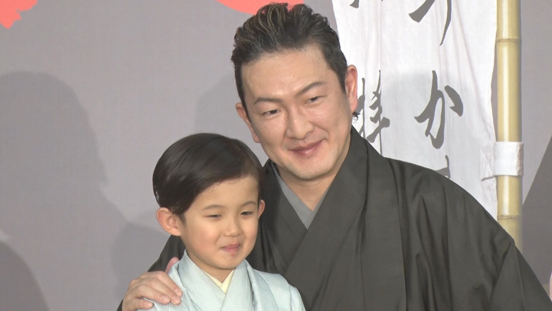 中村獅童 & 次男・中村夏幹 】 「子連れ狼」 親子共演で大五郎カットに