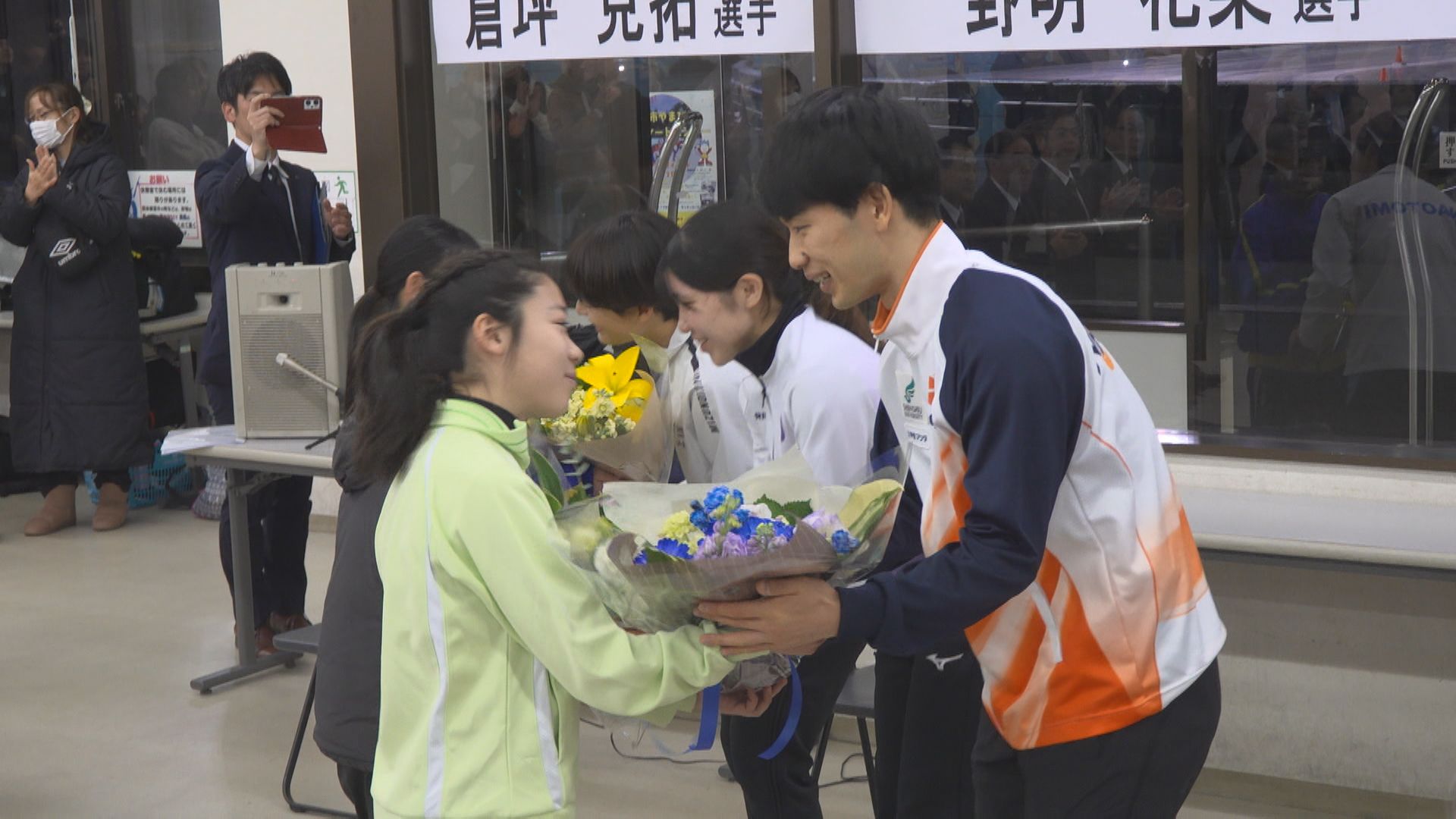 地域の皆さんのためにもいい滑りを」冬季五輪スピードスケート代表選手