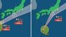 【ダブル台風情報】 北上中の「台風7号（メーカラー）」西日本から東日本の太平洋側に接近　27日(土)に上陸の可能性「台風8号（ヒーゴス）」雨風シミュレーションと最新進路予想【気象庁26日午後5時45分発表】|TBS NEWS DIG