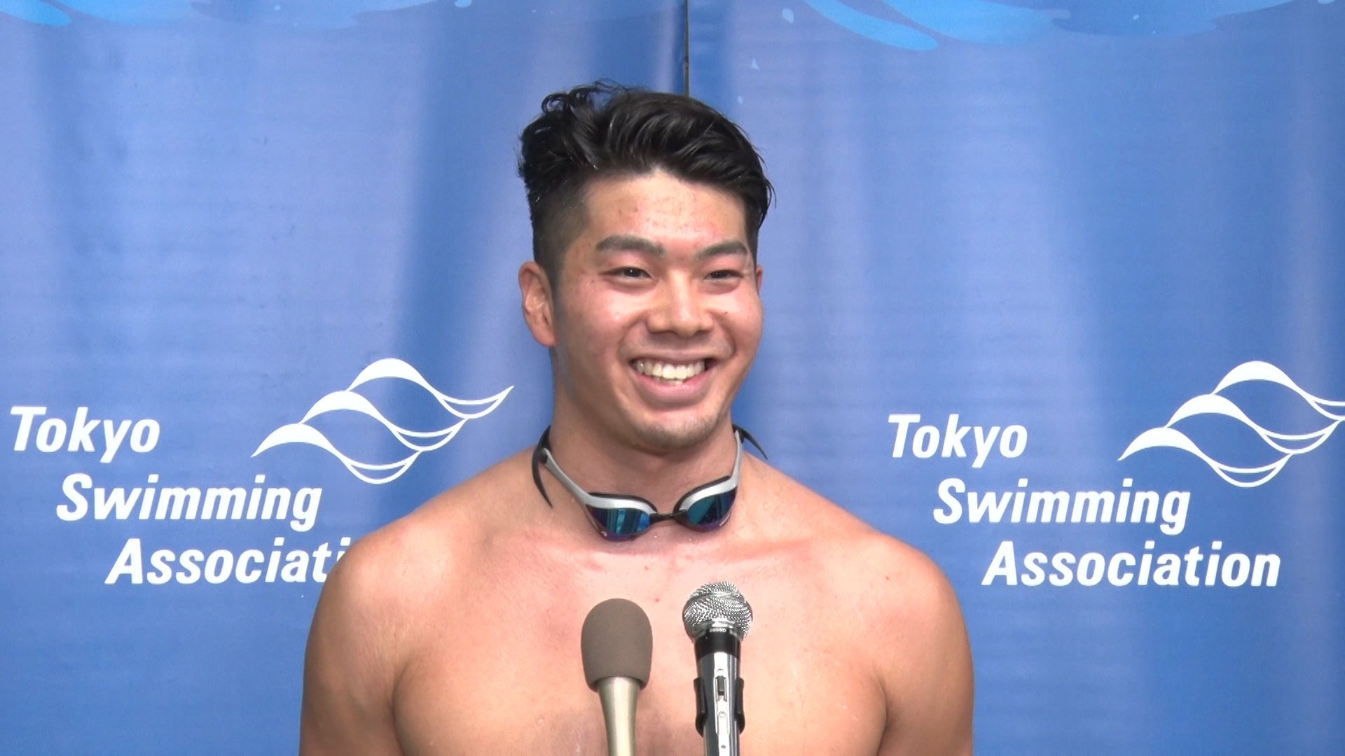 世界選手権で史上初メダル獲得の水沼尚輝 帰国後のご褒美は意外にも人気チェーン店【競泳・東京都選手権】 TBS NEWS DIG