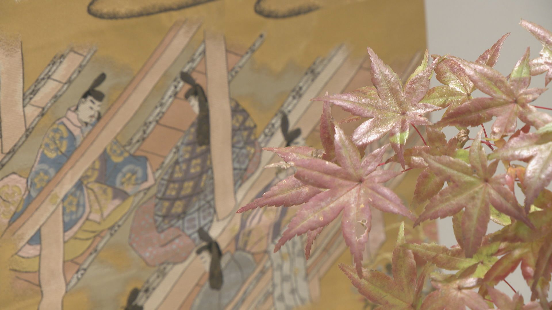 生け花で平安王朝の雅の世界を　石田流芸術展「源氏物語花絵巻」始まる　松坂屋名古屋店　