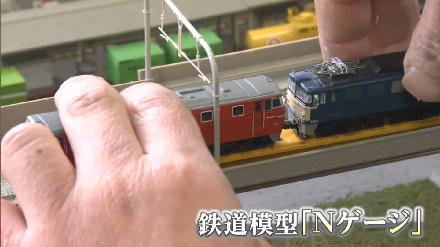 自閉症の男性が「Nゲージ」巨大ジオラマを作成「150分の1の緻密で精巧