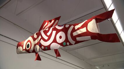 去年101歳で亡くなった染色家・柚木沙弥郎さんの没後初の作品展 岡山