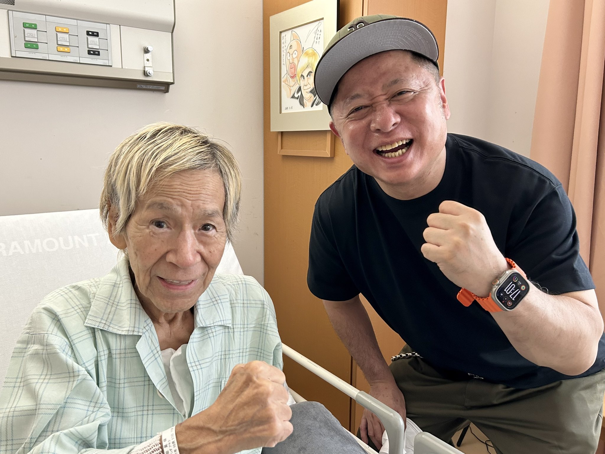 急性すい炎】治療中・串田アキラさん 【キン肉マン】作者・ゆでたまご