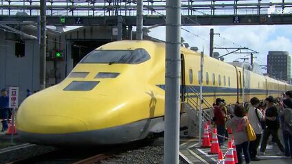 最初で最後なので来られてよかった」引退決まった「ドクターイエロー