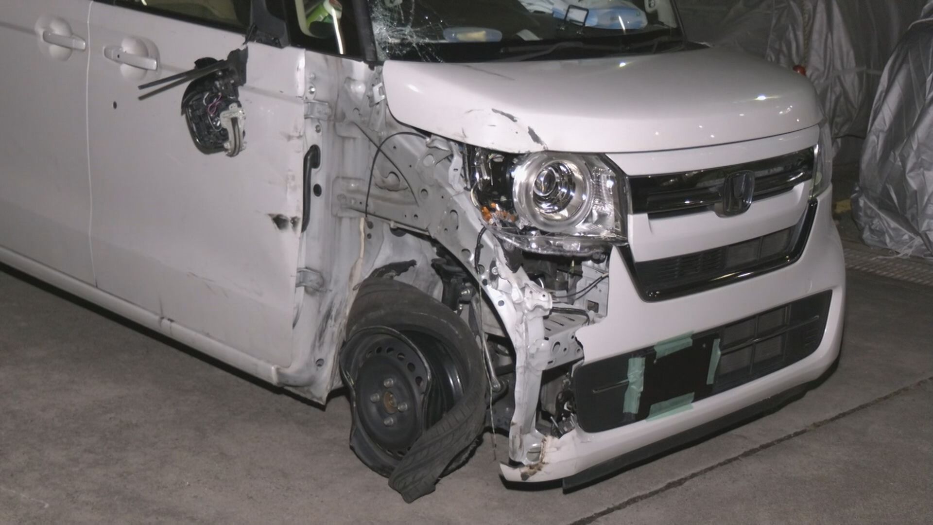 対向車線をはみだして衝突し逃げた疑い 軽乗用車運転の39歳男を逮捕 「覚えていない」と否認 相手方は重傷 愛知・安城市