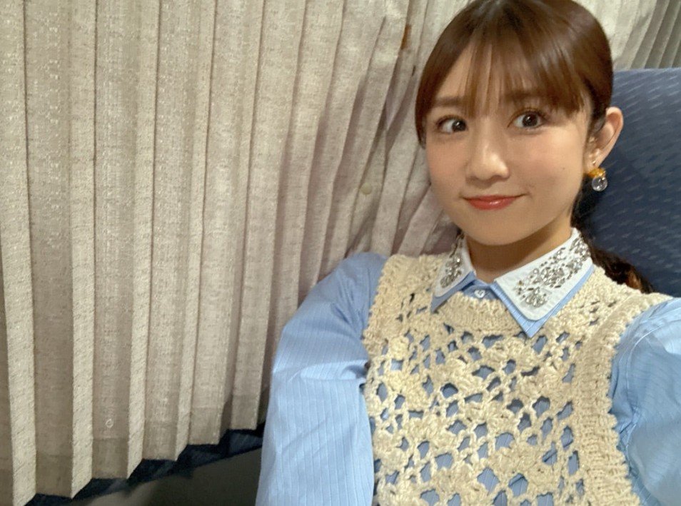 小倉優子 】〝一年前から＋3キロ〟「増えても全然落ちません笑」体重の