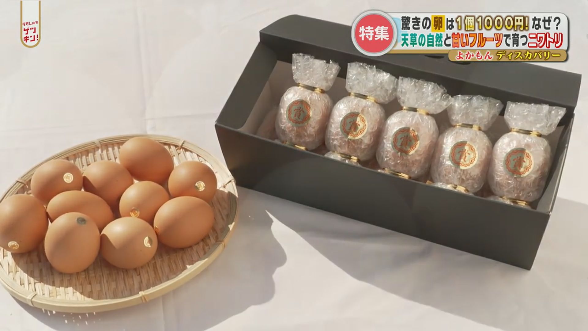 卵が1個1000円！？その名も「天草タマンゴ」熊本産の超高級たまご その