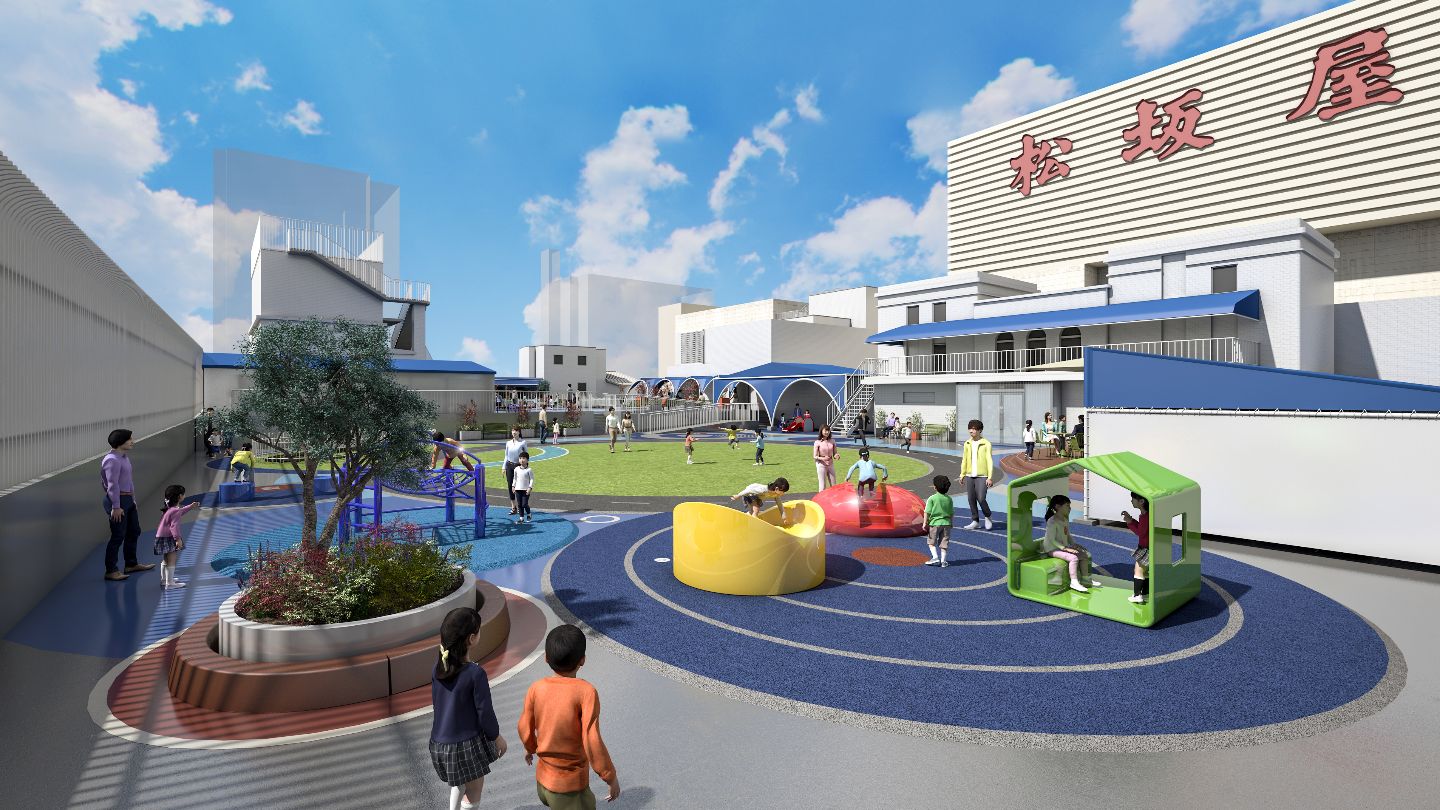 松坂屋名古屋店の「屋上遊園」3月2日（日）オープンへ  “レトロな遊具”残しつつ…体力測定できる新たな工夫も